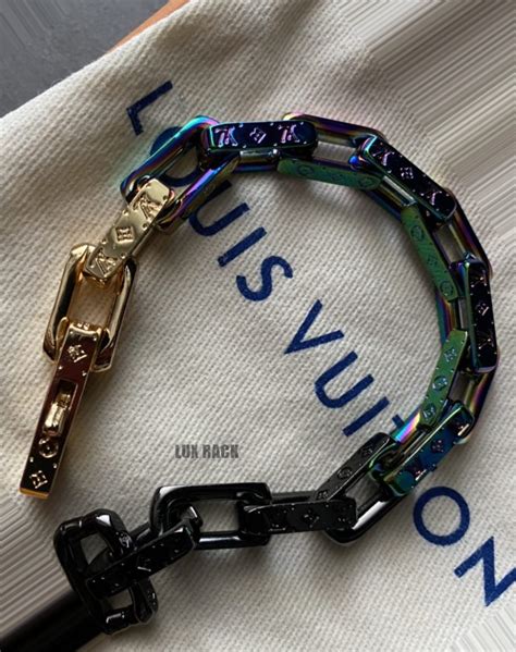 monogram colors chain bracelet|monogram chain bracelet louis vuitton.